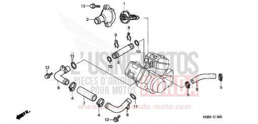 DURIT D'EAU VT125CX de 1999